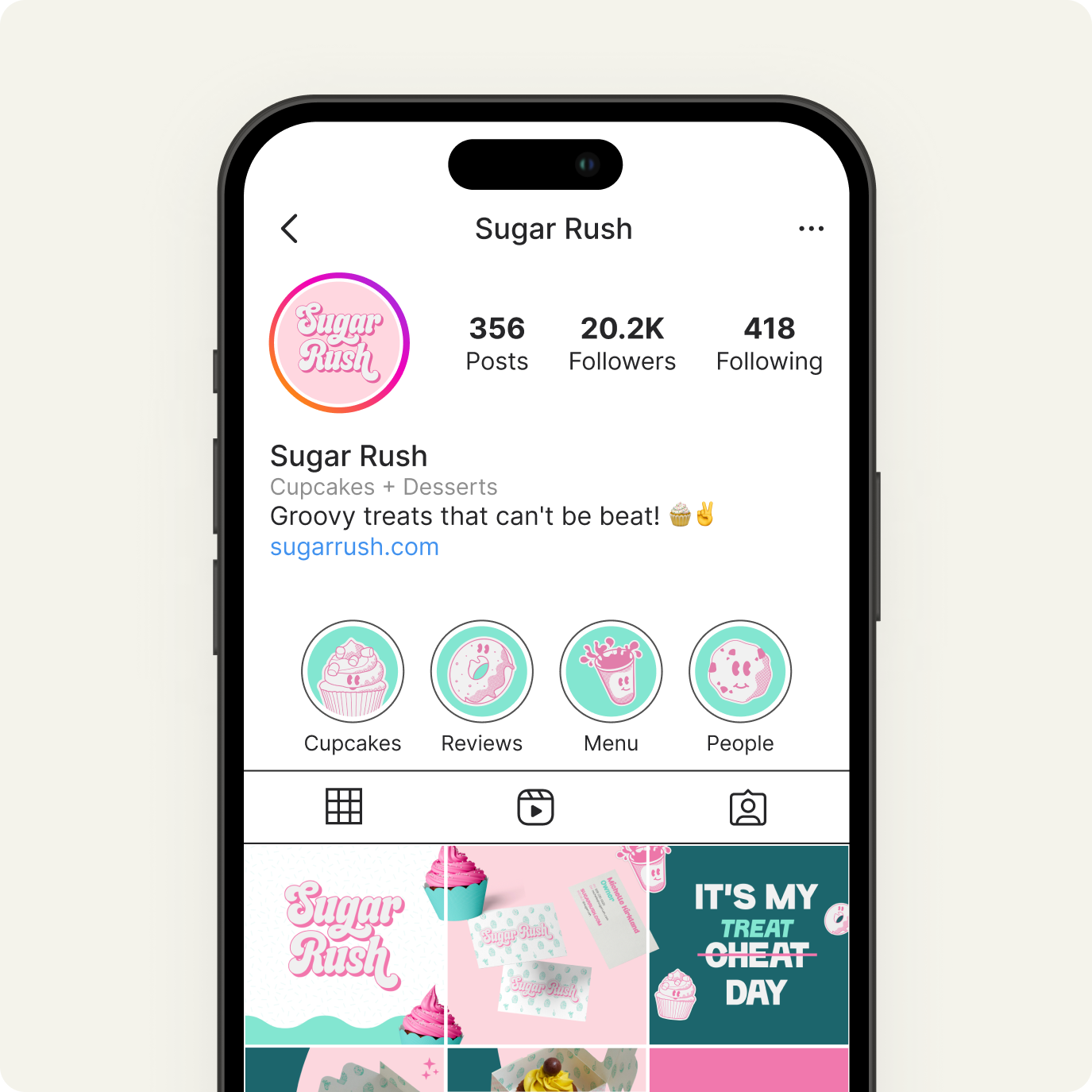 SM-Sugar Rush Exp social media example of Sugar Rush
