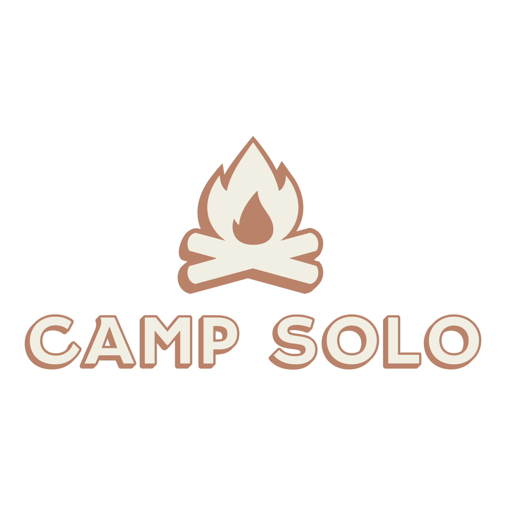 Camp Solo Custom Logo Design: camp solo