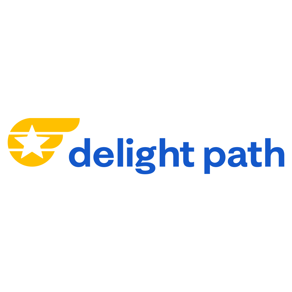 Delight Path Custom Logo Design: Delight Path