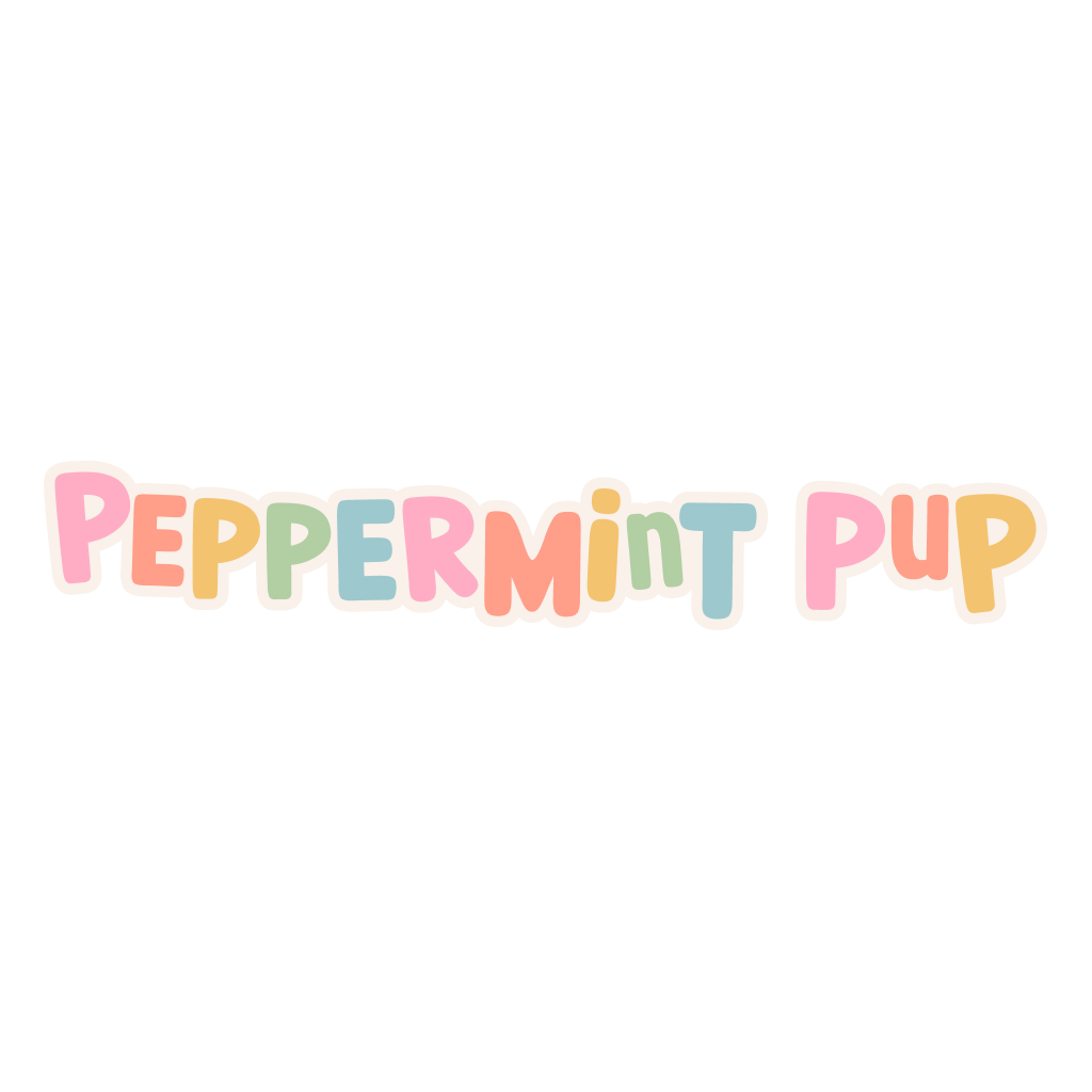Peppermint Pup-Logo Custom Logo Design: Peppermint Pup