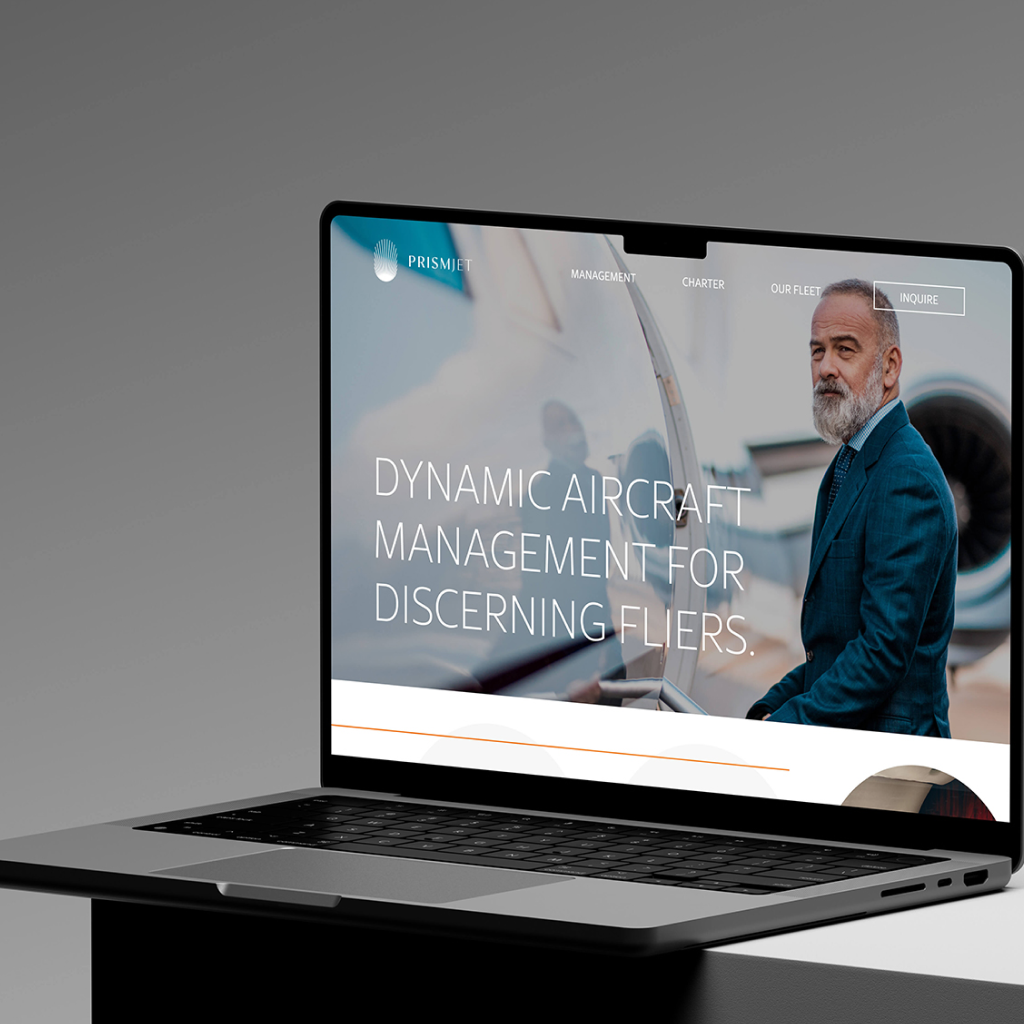 WordPress Website Design: PrismJet