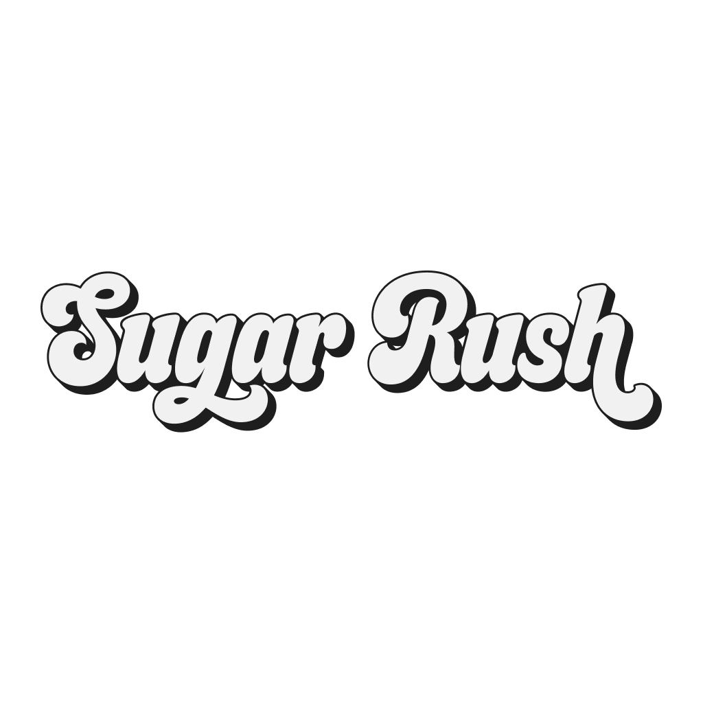 Sugar Rush-3 Custom Logo Design: Sugar Rush