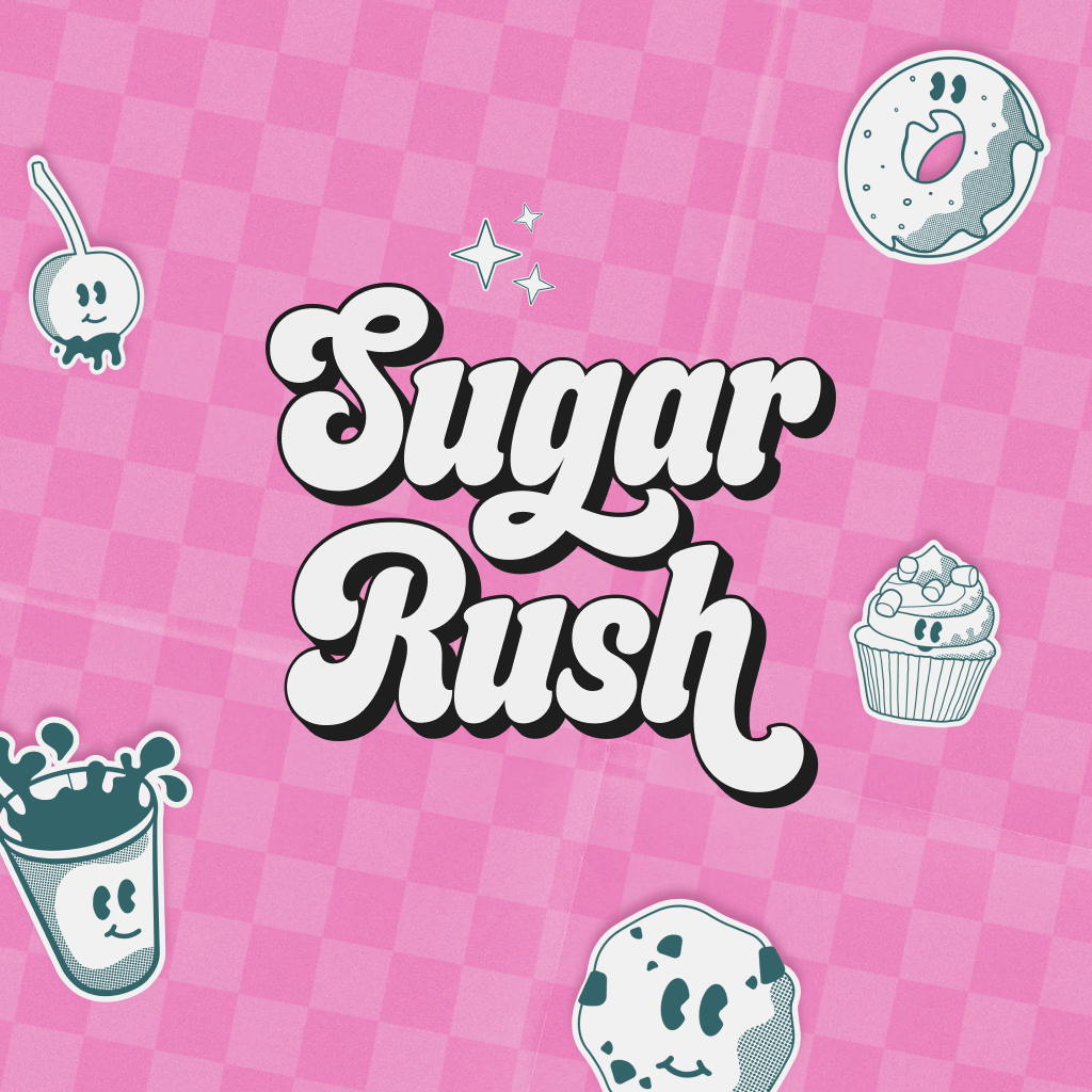 Sugar Rush branding packages: brand assets