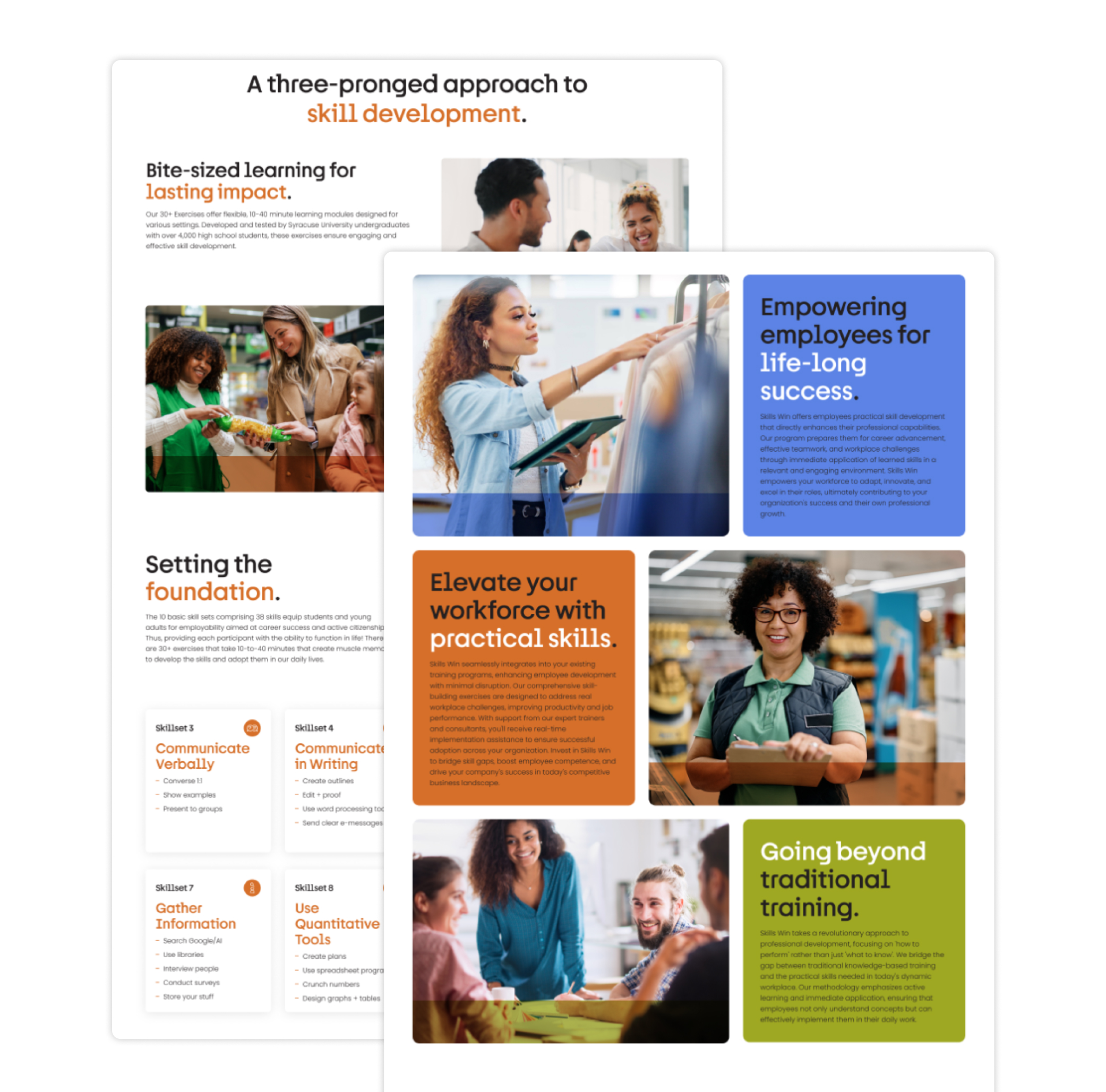 website design for Caper