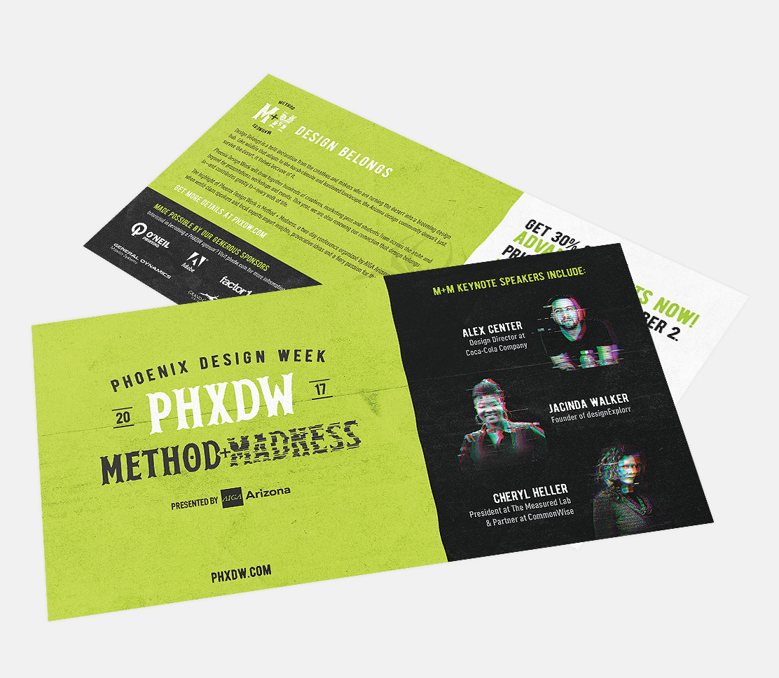 branding and web design Prescott Valley example marketing materials