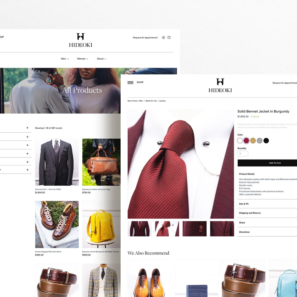 Hideoki WordPress Website Design